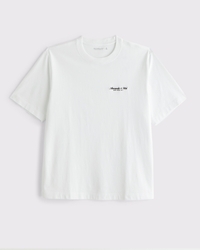 Hoogwaardig gepolijst T-shirt met micrologo
