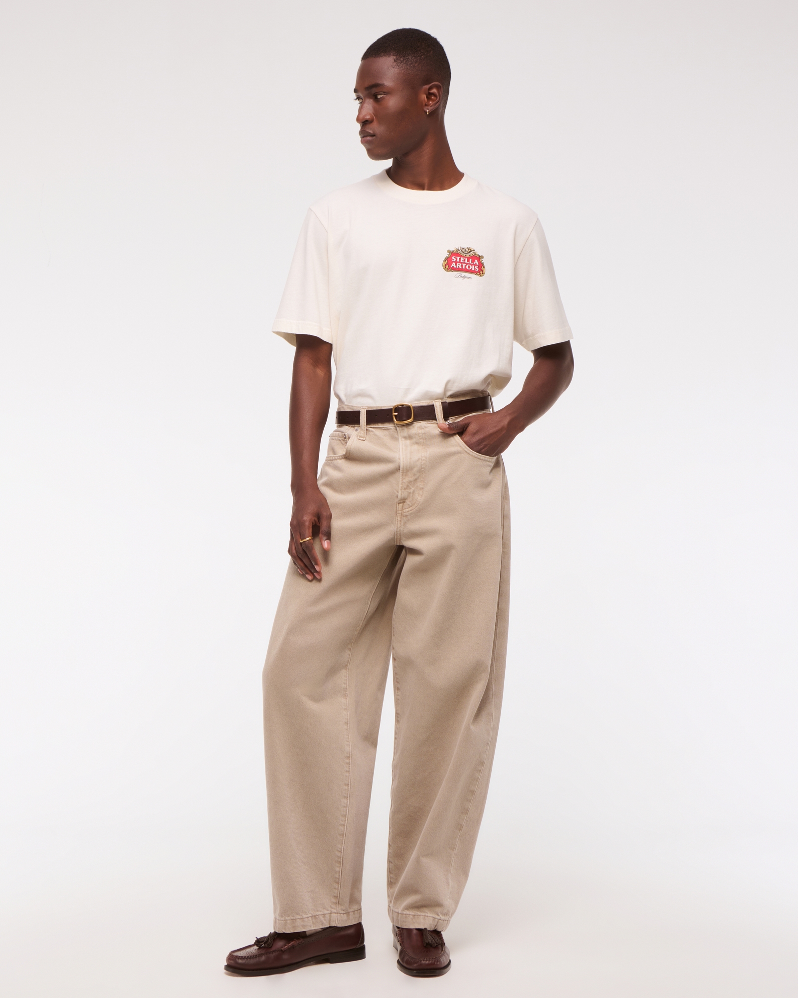 Stella Artois Vintage-Inspired Graphic Tee