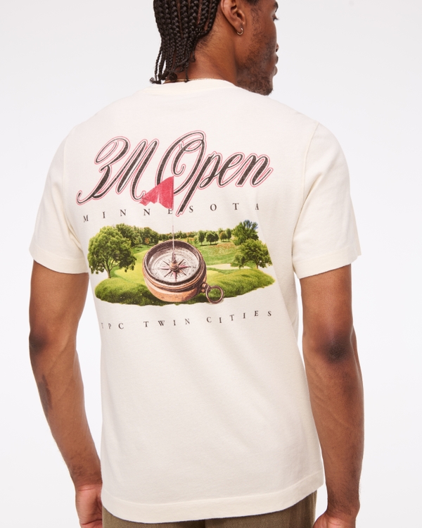 PGA 3M Open Graphic Tee, Cream view 1