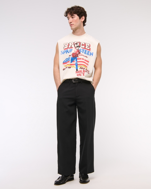 Premium Heavyweight Cropped Bruce Springsteen Tank