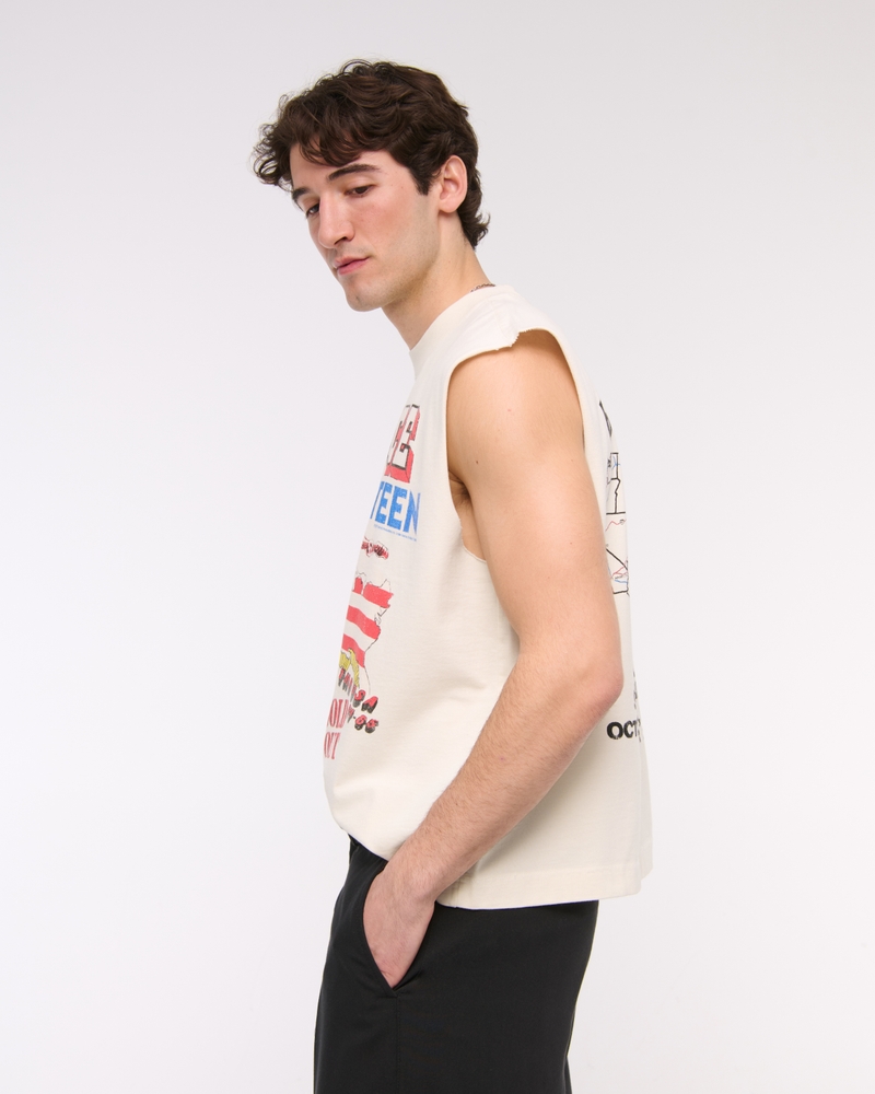 Premium Heavyweight Cropped Bruce Springsteen Tank