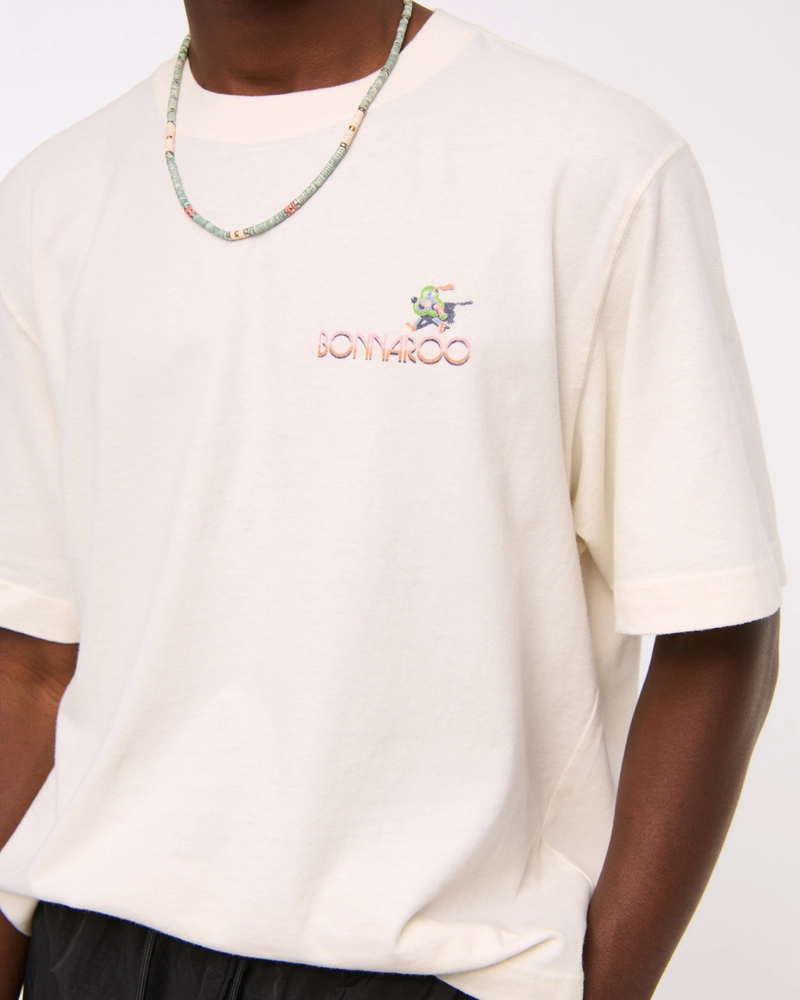Bonnaroo Vintage-Inspired Cropped Graphic Tee