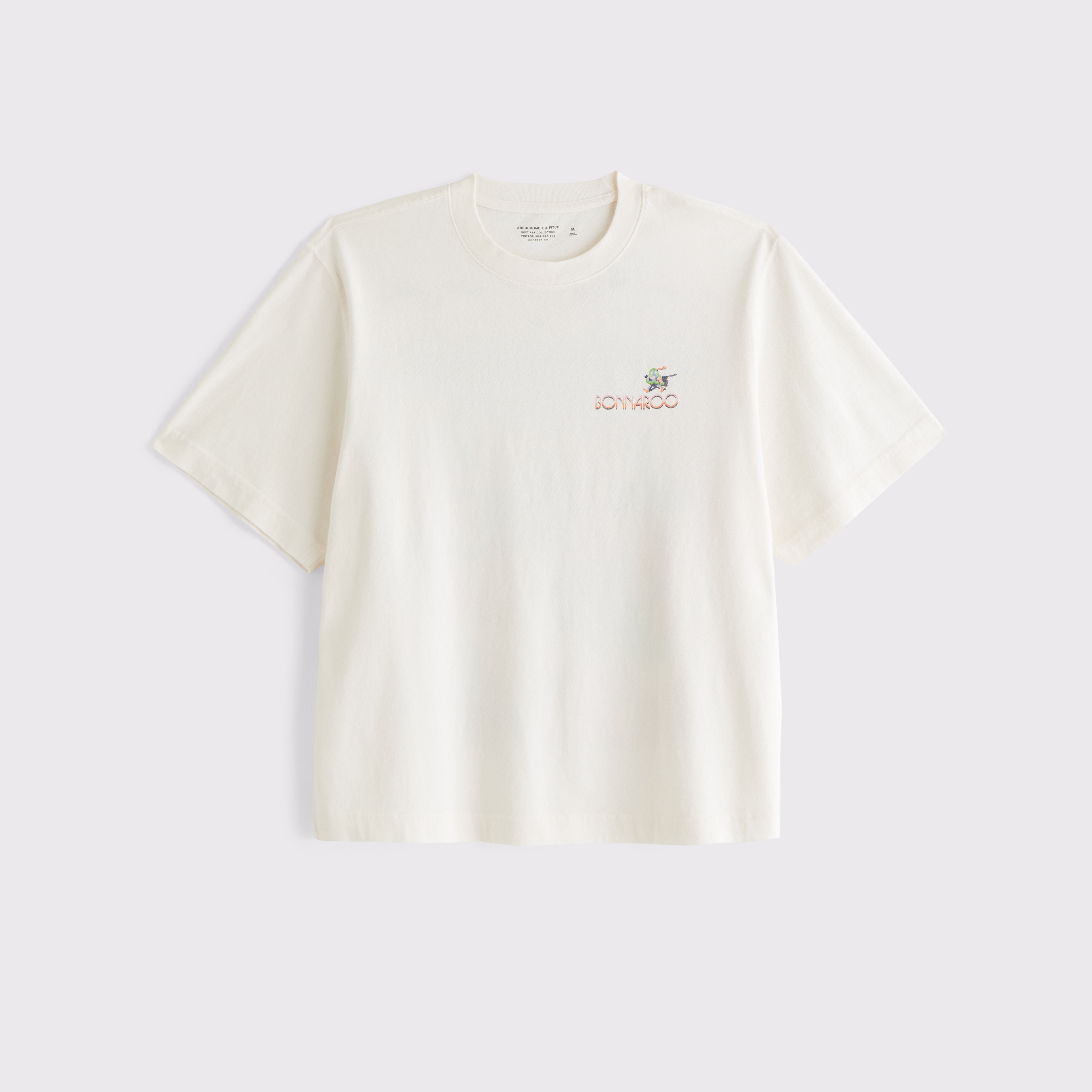 Tシャツ・カットソー Abercrombie & Fitch Bonnaroo Vintage-Inspired Cropped Tee Men's Bonnaroo Vintage-Inspired Cropped Graphic Tee | Men's