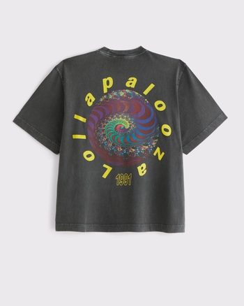 Tシャツ・カットソー Abercrombie & Fitch Lollapalooza Vintage-Inspired Graphic KIC_123-5034-00410-903_prod1?