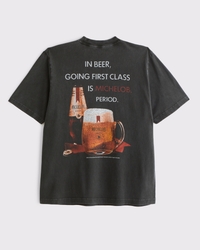 Michelob ヴィンテージ風グラフィックTシャツ