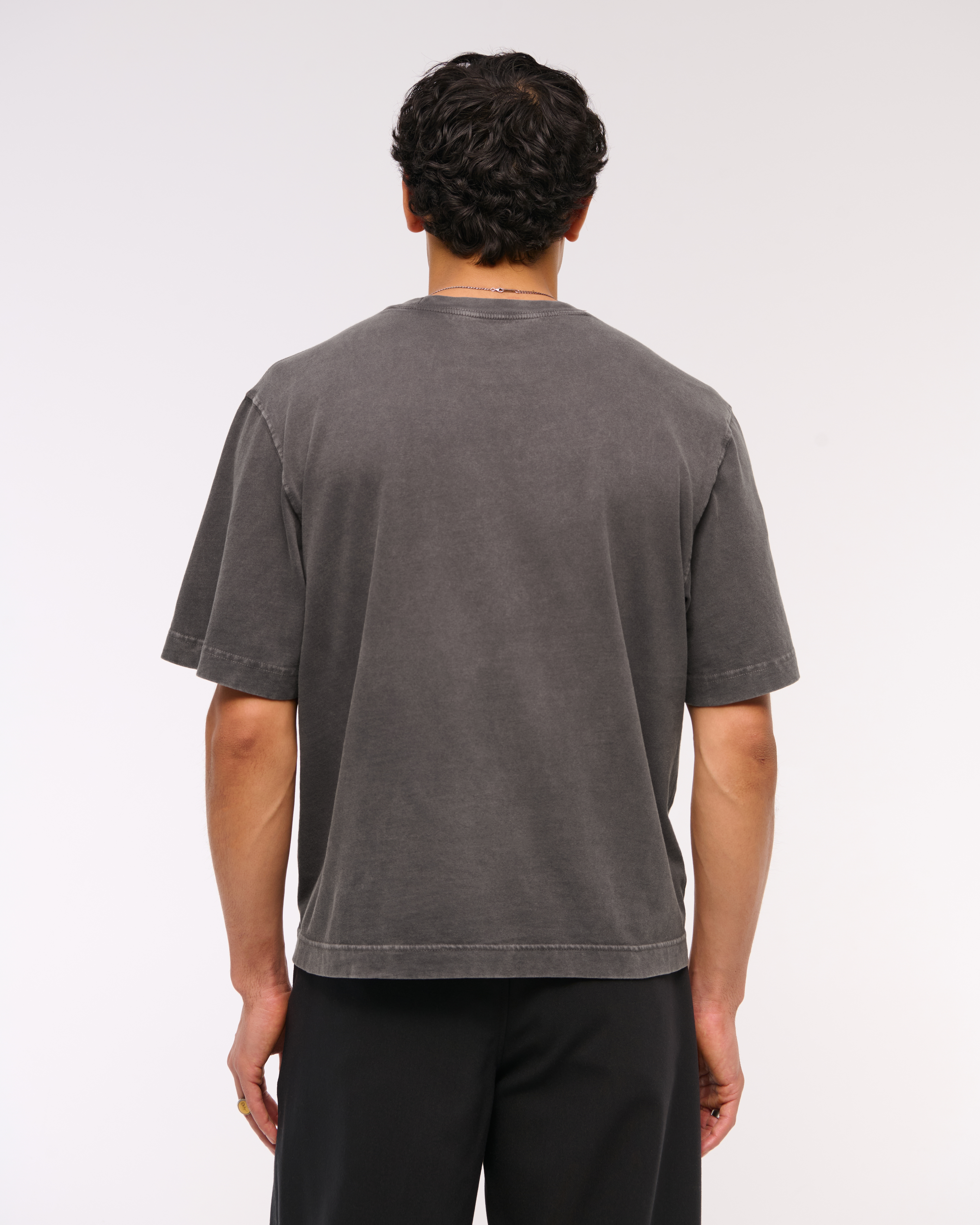 Tシャツ・カットソー Abercrombie & Fitch Bonnaroo Vintage-Inspired Cropped Tee Men's Bonnaroo Vintage-Inspired Cropped Graphic Tee | Men's