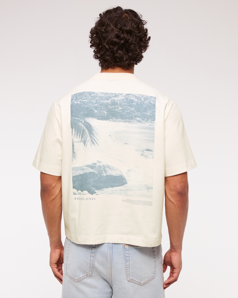 Premium Heavyweight Cropped Thailand Graphic Tee