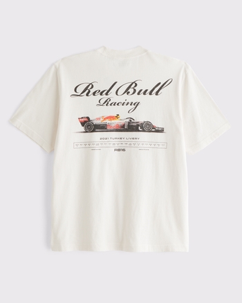 メンズ Oracle Red Bullヴィンテージ風グラフィックTシャツ | メンズ 