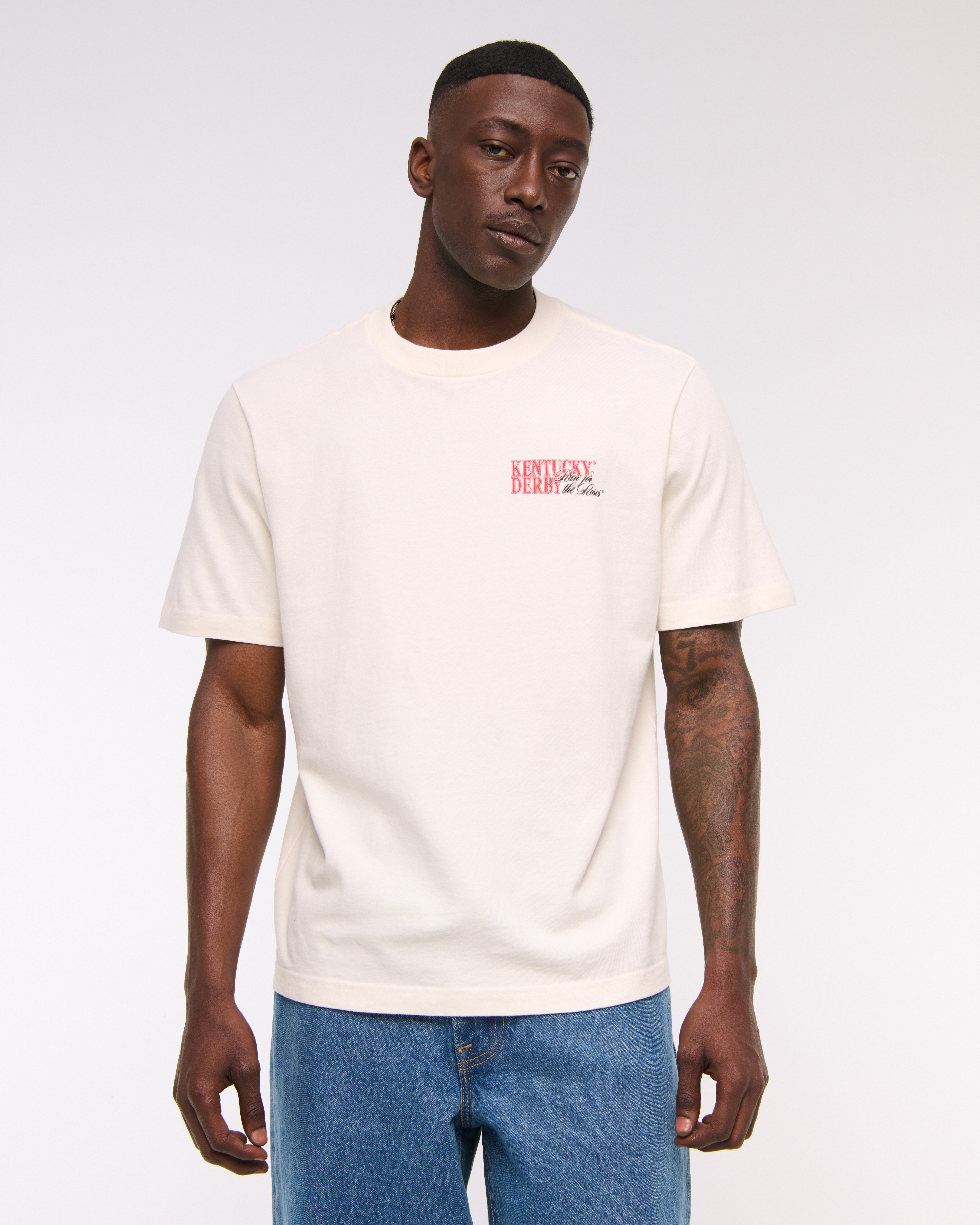 Abercrombie & Fitch★ケンタッキーダービーヴィンテージ風T Men's Kentucky Derby Vintage-Inspired Graphic Tee | Men's