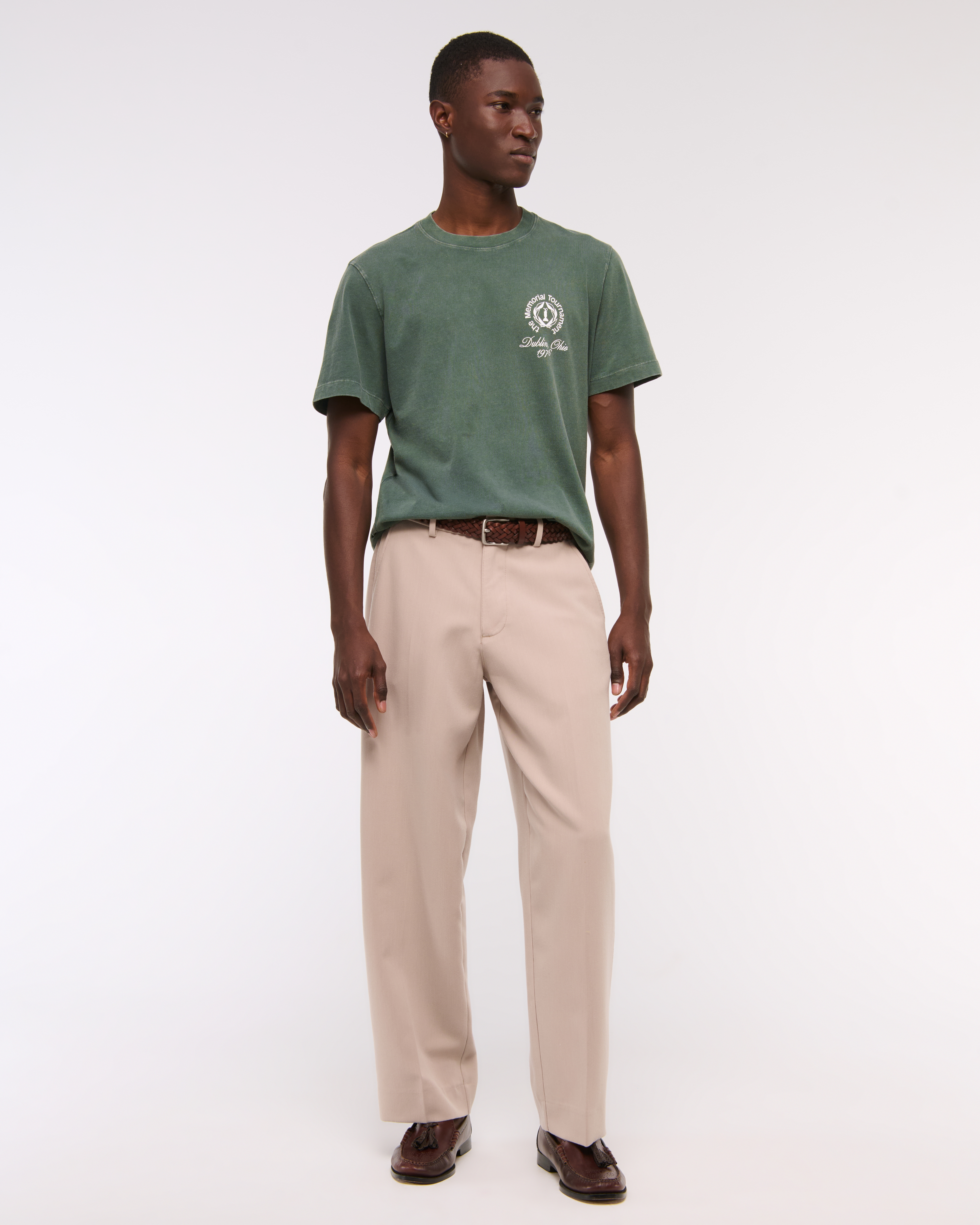 ★BROWNBREATH★ GROUNDWORK TAG TEE KHAKI 브라운브레스(BROWNBREATH) GROUNDWORK TAG TEE - KHAKI