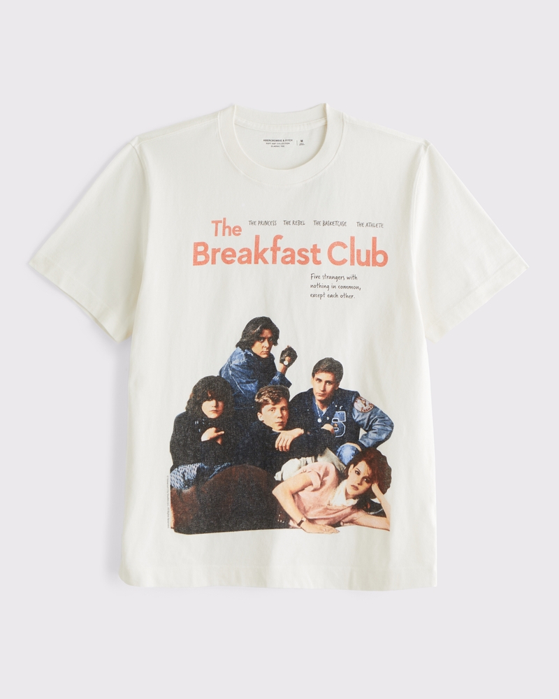 BREAKFAST CLUB ブラック Tシャツ Women's The Breakfast Club Short Sleeve Graphic T-Shirt - Black 2X