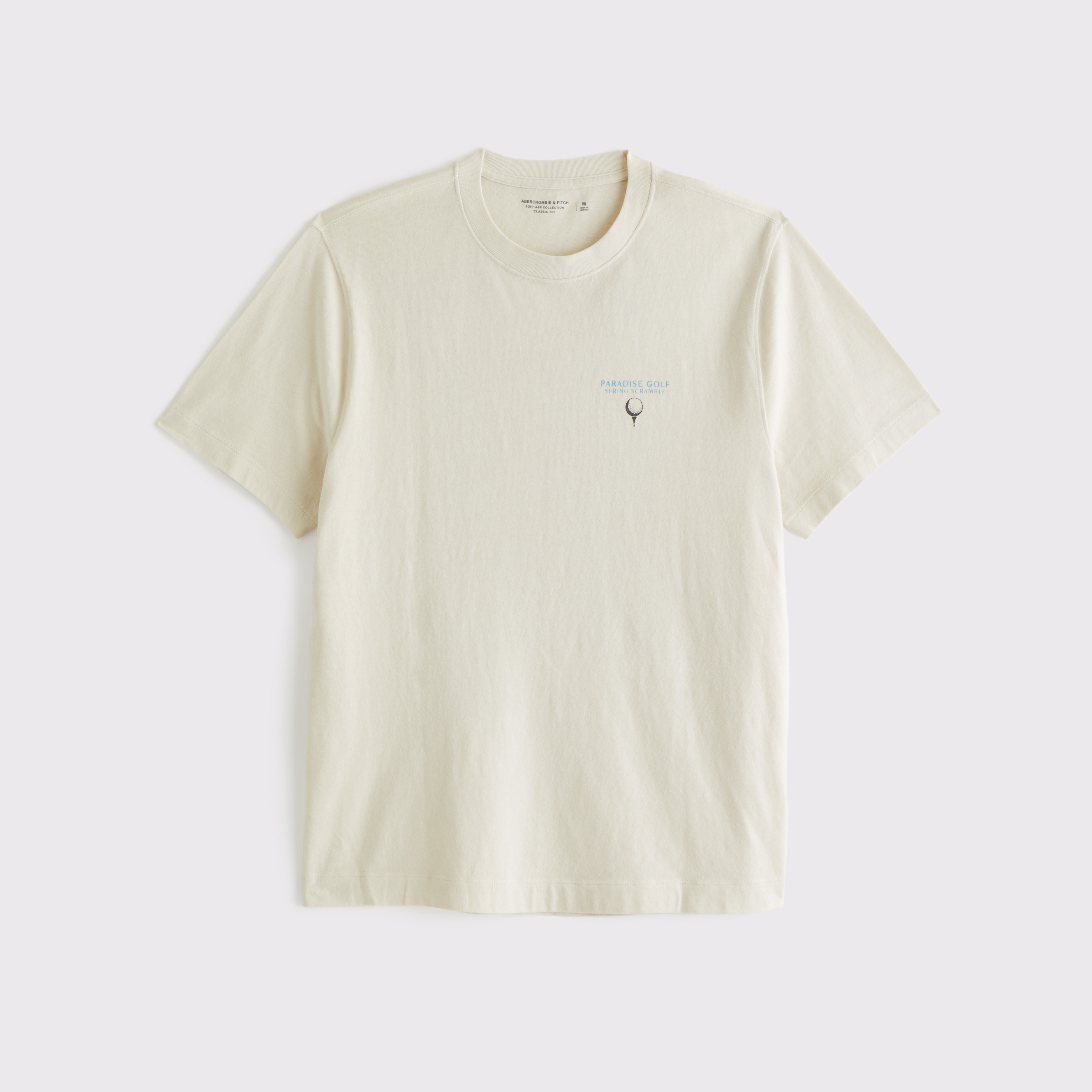 Abercrombie & Fitch★ホワイト ロータス グラフィック T シャツ Men's Premium Heavyweight The White Lotus Graphic Tee