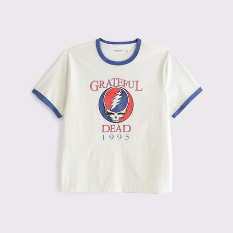 Мужские футболки Abercrombie & Fitch Grateful Dead Shrunken Graphic Tee