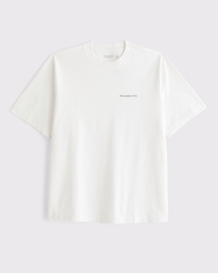 Premium Heavyweight Micro-Logo Tee