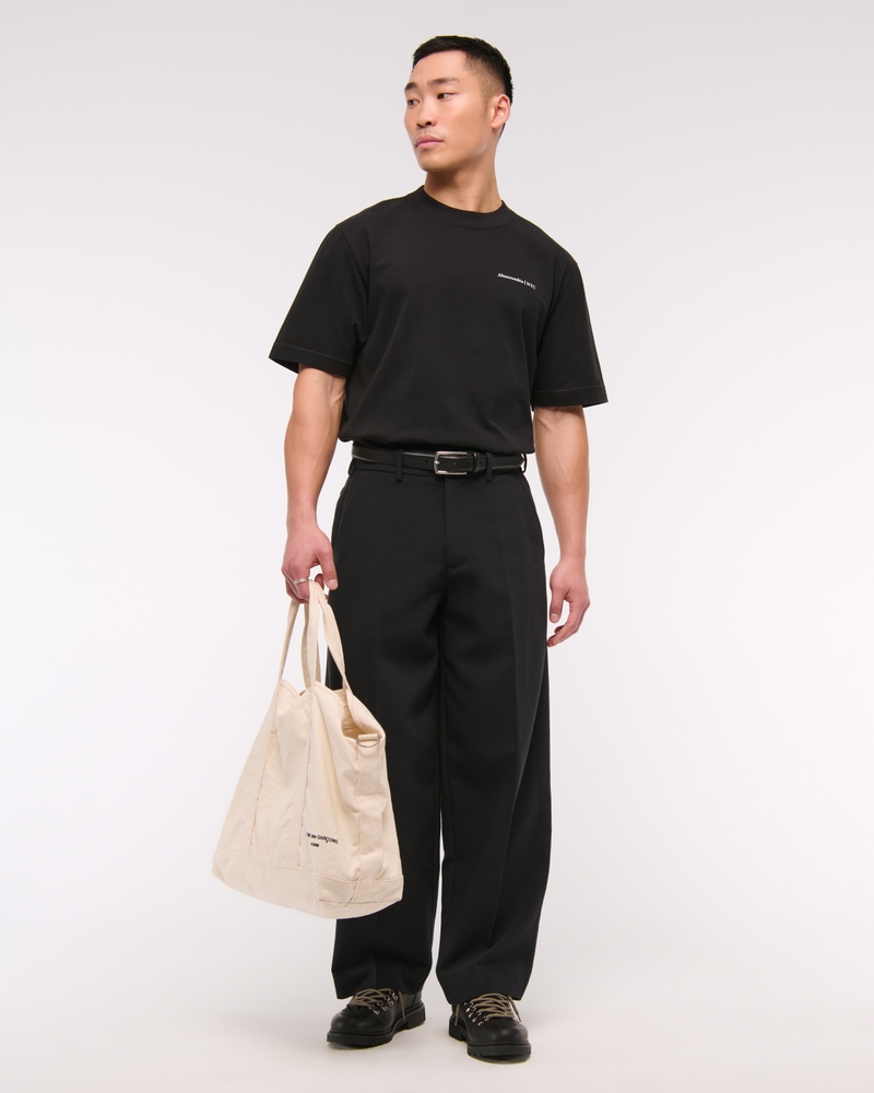 Premium Heavyweight Micro-Logo Tee