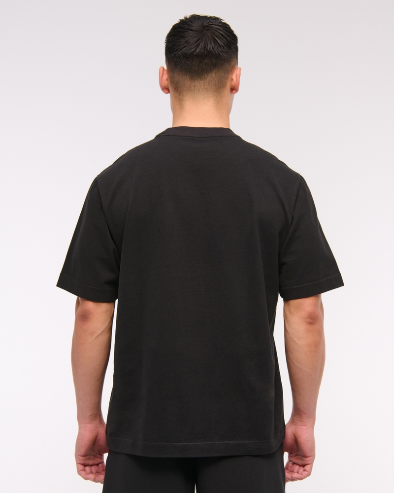 Premium Heavyweight Micro-Logo Tee
