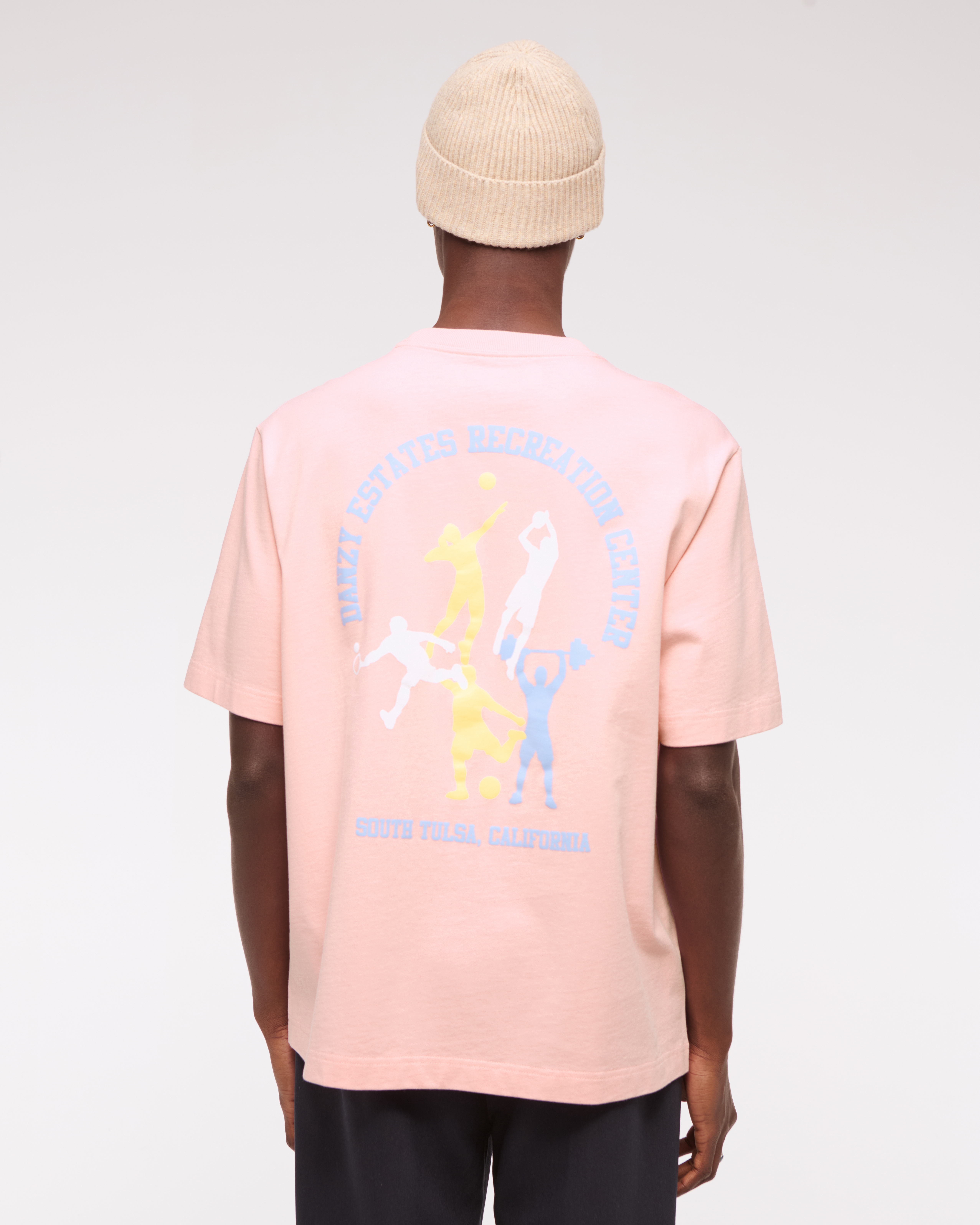 Immunity Softly Tee (Pink）M High Tide: Short Sleeve T-Shirt - Pink – Collared Greens