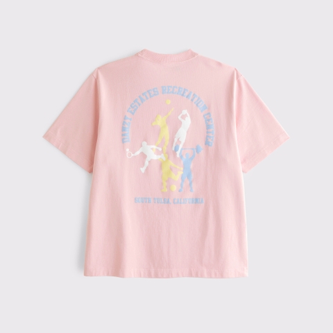 Мужские футболки Abercrombie & Fitch Vol.28 Premium Heavyweight Danzy Graphic Tee