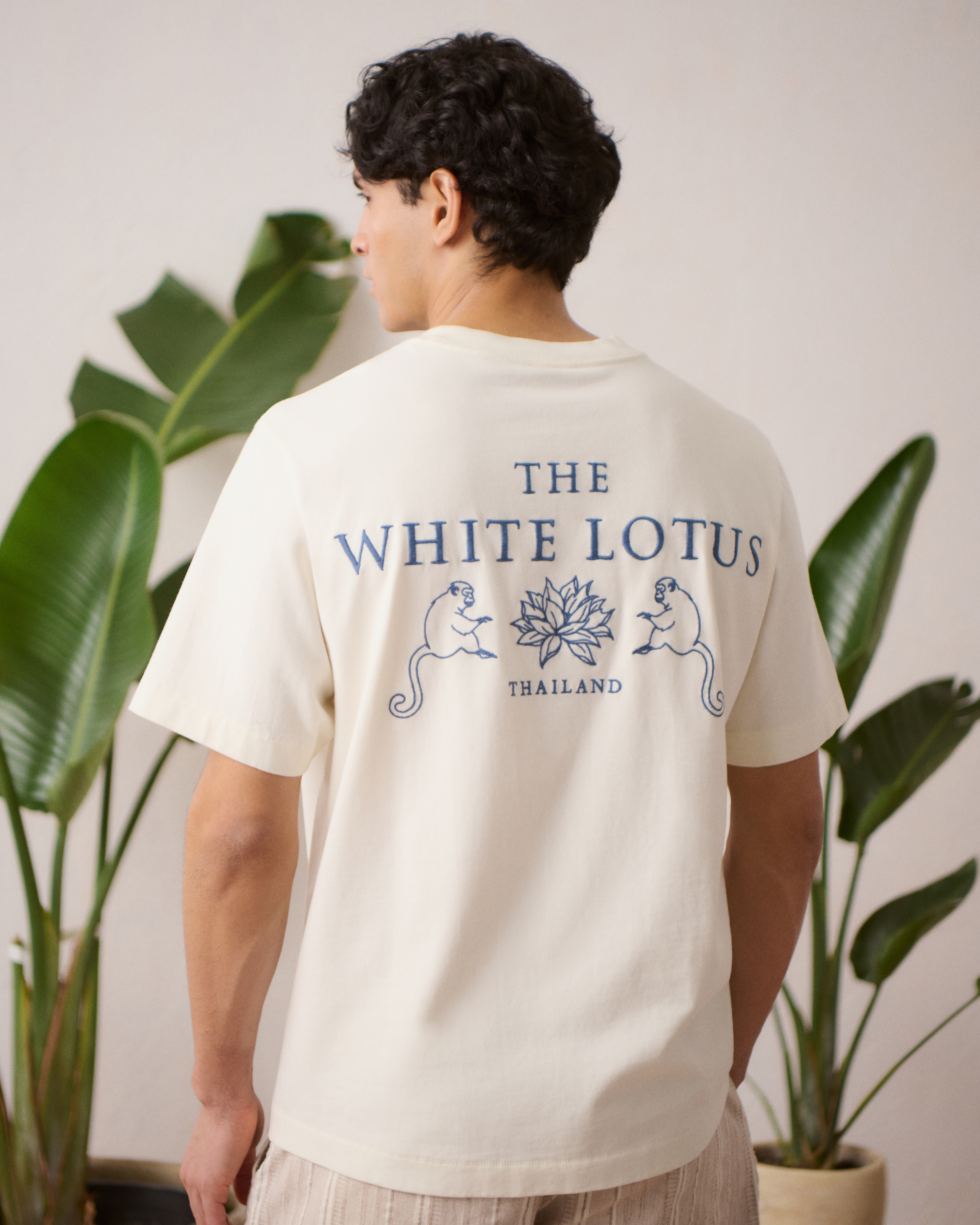 Men's Premium Heavyweight The White Lotus Graphic Tee