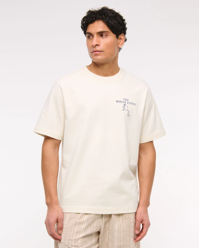 Premium Heavyweight The White Lotus Graphic Tee