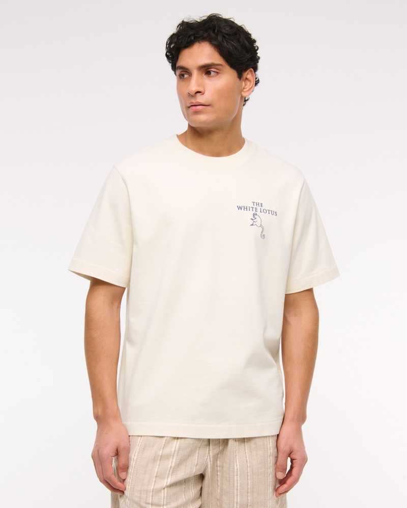 Premium Heavyweight The White Lotus Graphic Tee