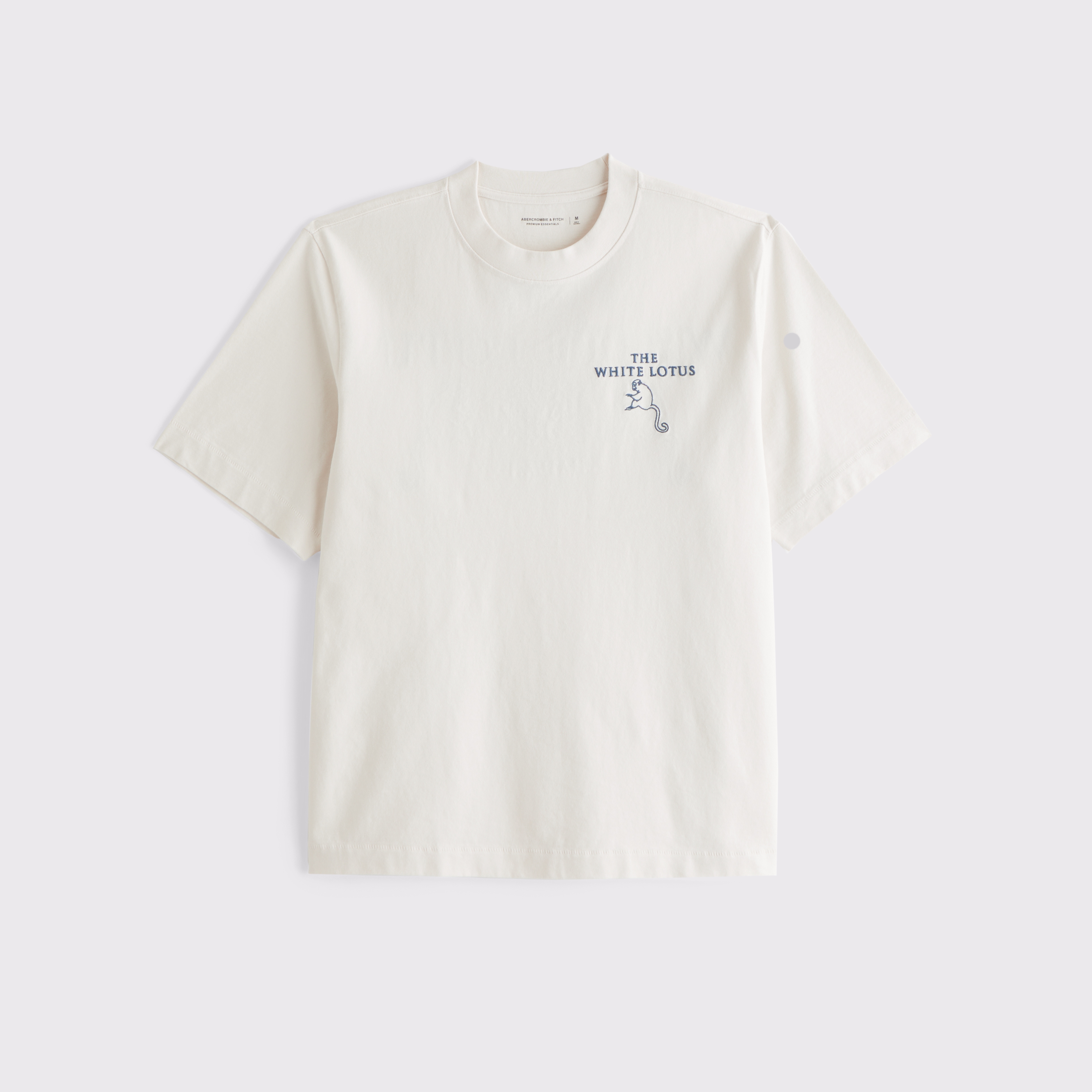 Abercrombie & Fitch★ホワイト ロータス グラフィック T シャツ Men's Premium Heavyweight The White Lotus Graphic Tee