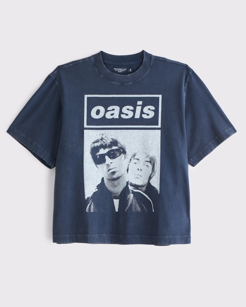 Mustang Vintage-Inspired Cropped Graphic Tee