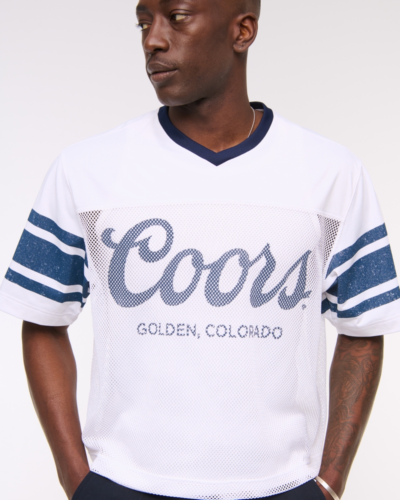 Coors Cropped Mesh Tee