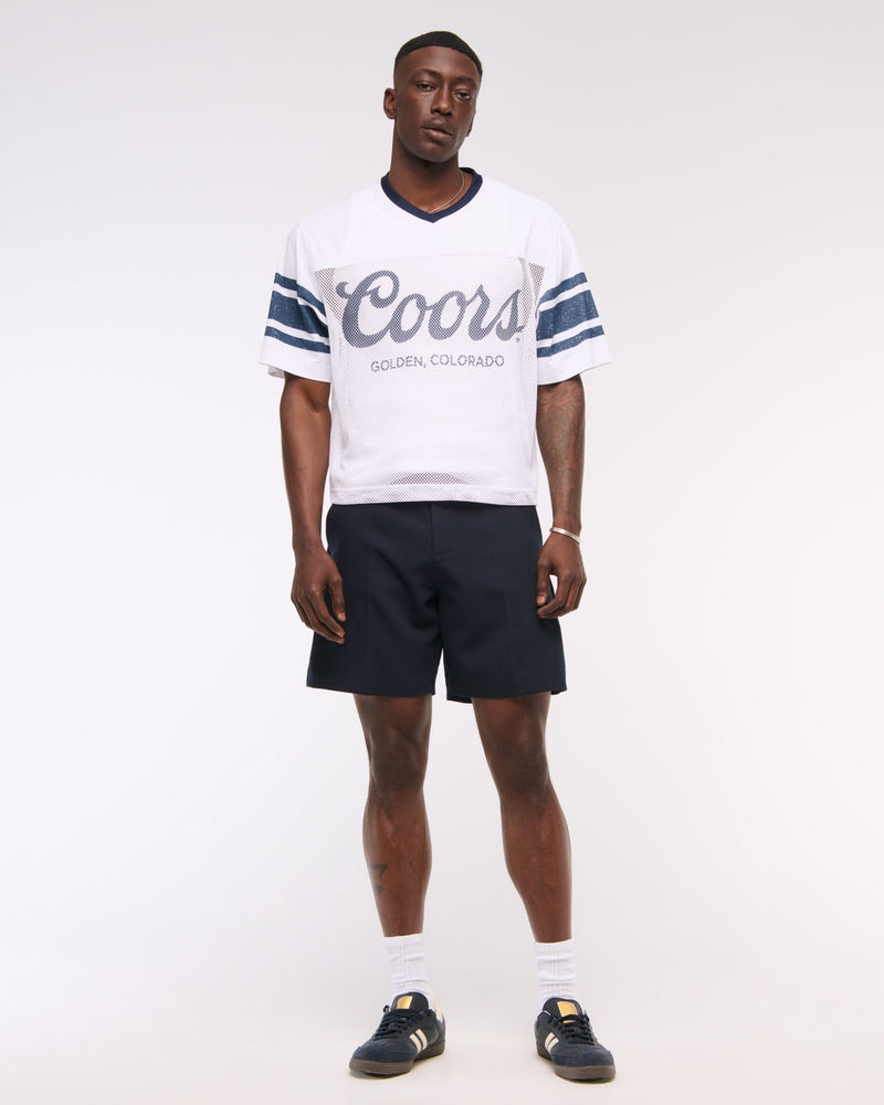 Coors Cropped Mesh Tee