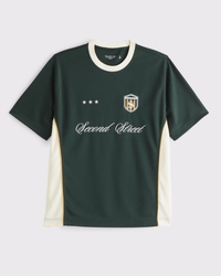 Maglietta stampata ispirata al calcio