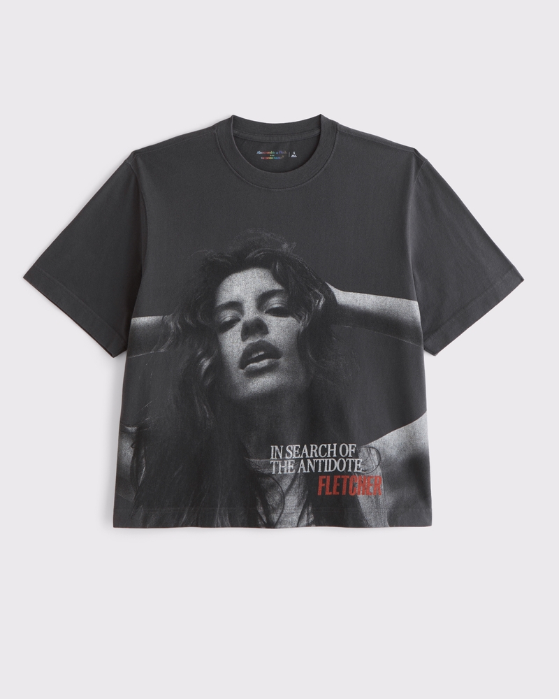 Pride Cropped Fletcher Graphic Tee