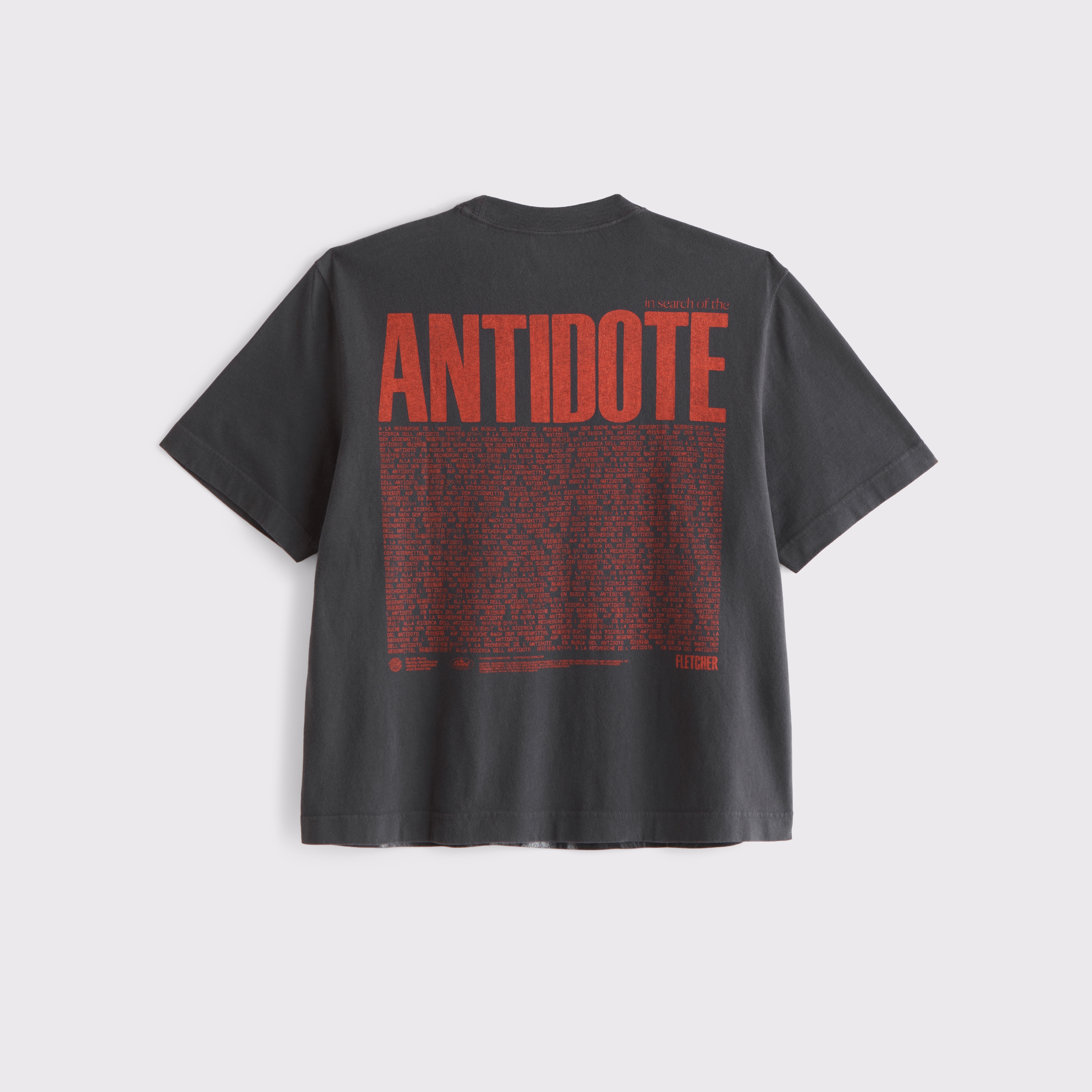 Men's Cropped Fletcher Graphic Tee | Men's Tops