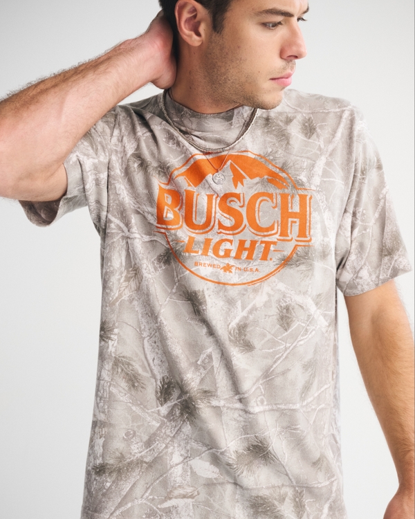 Busch Light Vintage-Inspired Graphic Tee