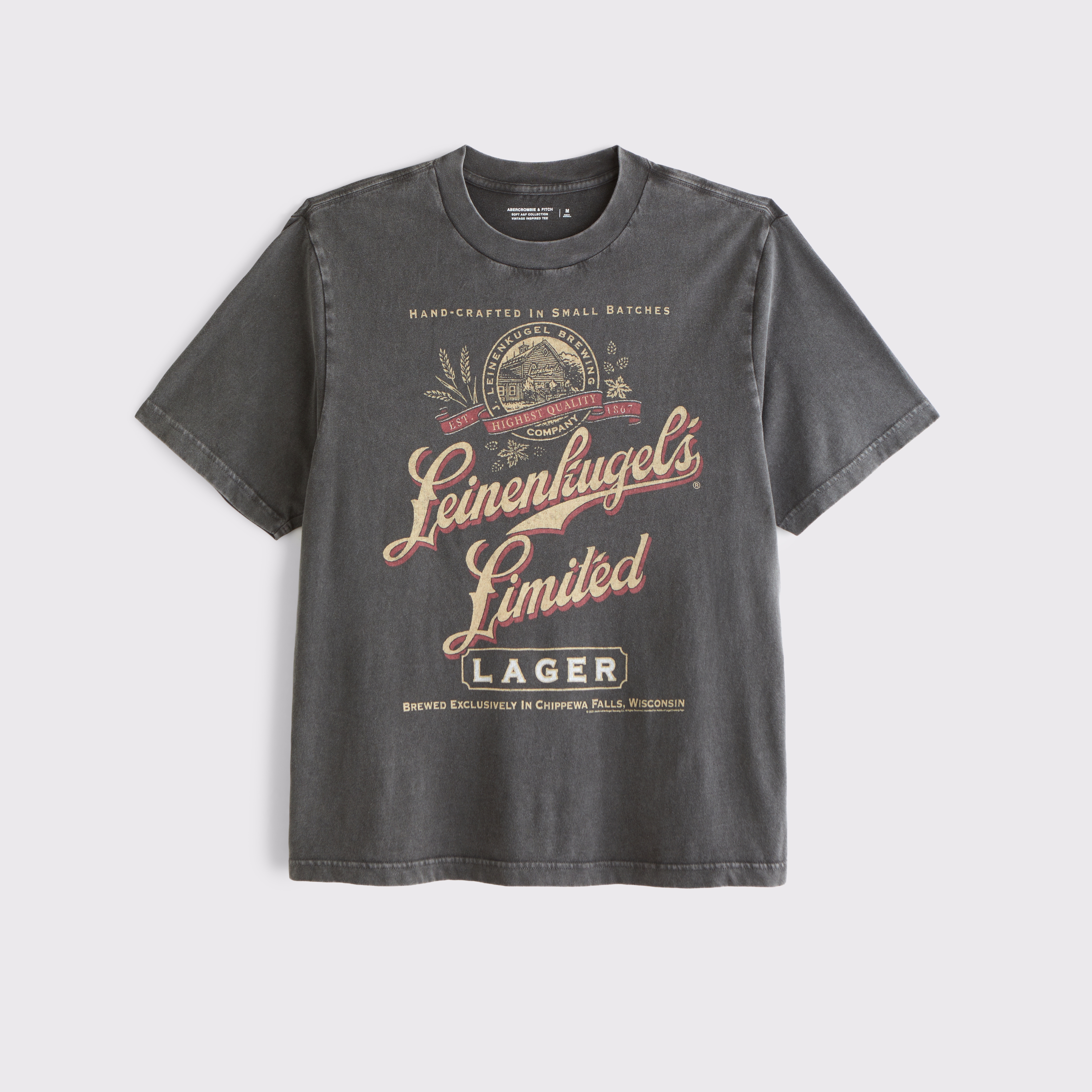 ★Abercrombie & Fitch★バドワイザーグラフィックスウェット Men's Budweiser Graphic Crew Sweatshirt | Men's Tops