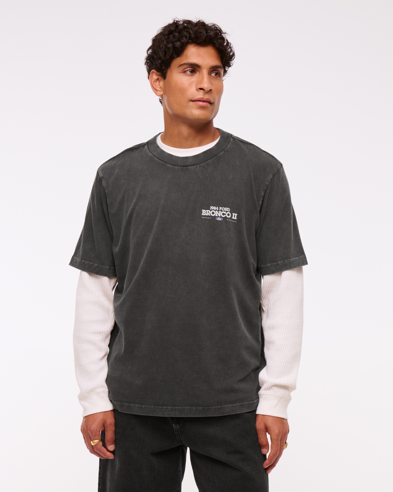Arsenal FC Vintage-Inspired Graphic Tee