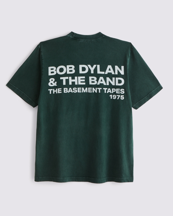 Bob Dylan Vintage-Inspired Graphic Tee, Dark Forest view 1