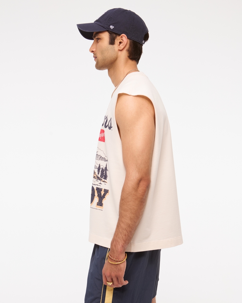 Premium Heavyweight Cropped Coors Tank