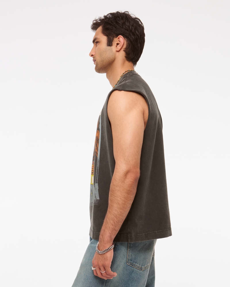 Premium Heavyweight Cropped Post Malone Tank