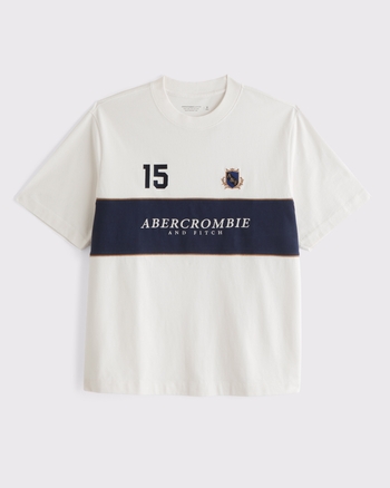 Men's Premium Heavyweight 2.0 Crest Logo Tee | Men's Tops