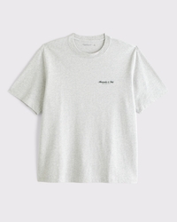 Camiseta prémium pulida con micrologo