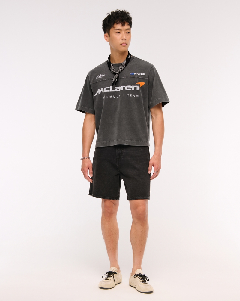 Premium Heavyweight Cropped McLaren Tee