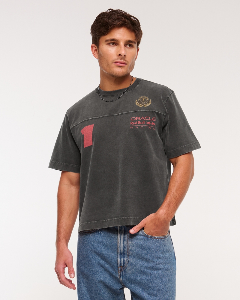 Premium Heavyweight Cropped Graphic Tee