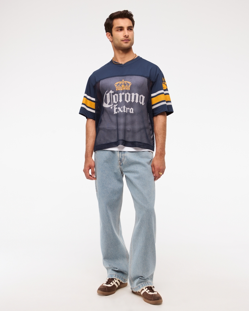 Corona Cropped Football Jersey