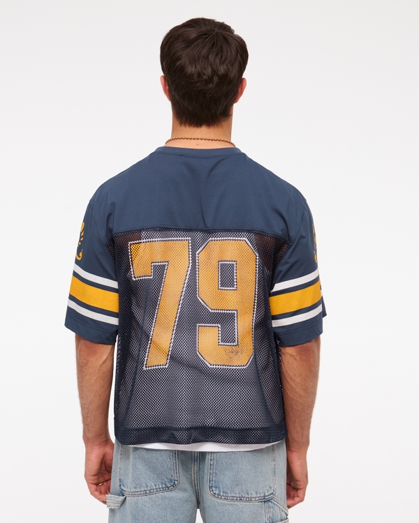 Men's Corona Cropped Football Jersey | Men's Tops | Abercrombie.com
