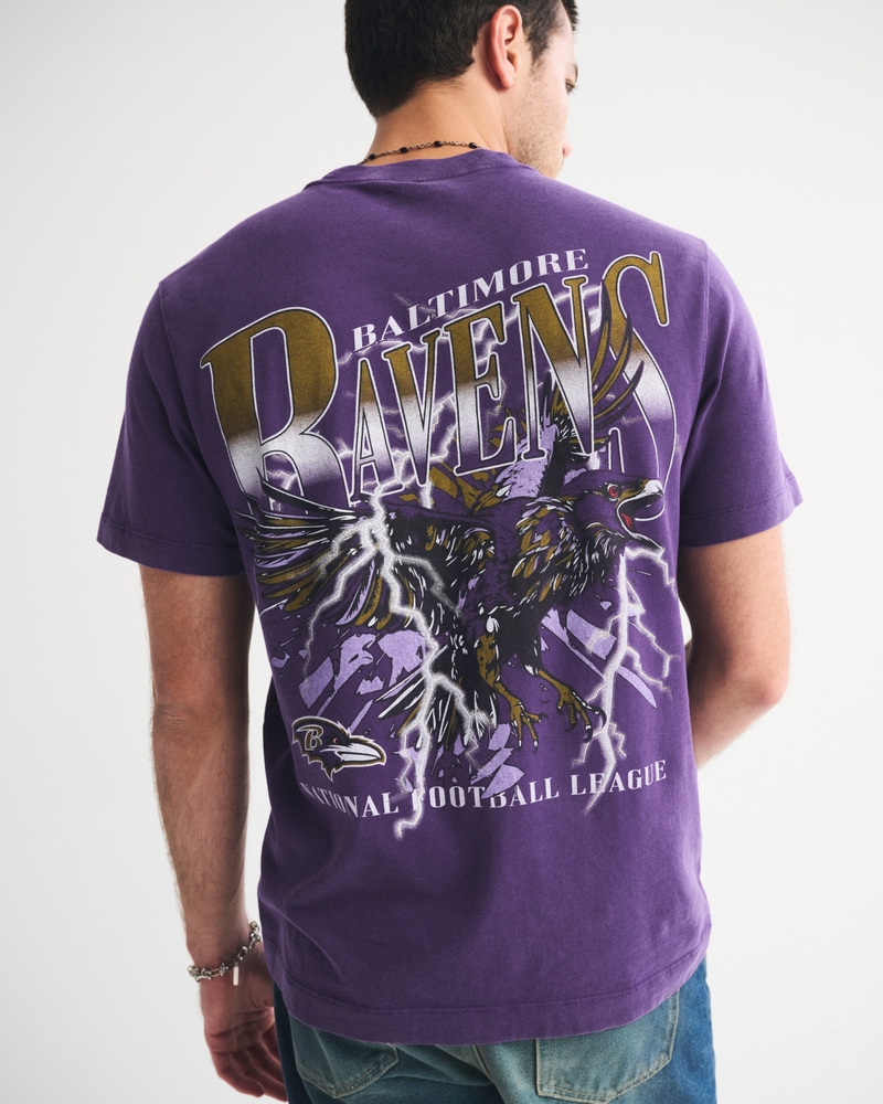 Men's Baltimore Ravens Graphic Tee | Men's Tops | Abercrombie.com