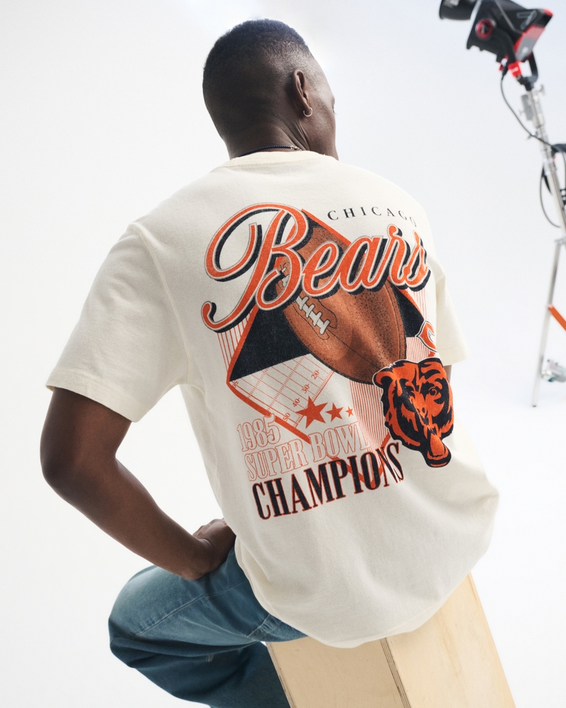 Chicago Bears Graphic Crew Sweatshirt