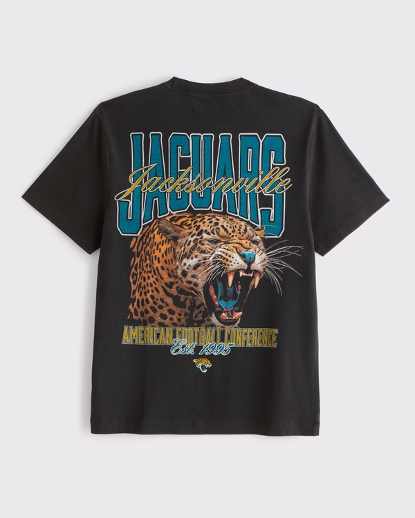 Jacksonville Jaguars Graphic Tee, Black Sd/texture view 1