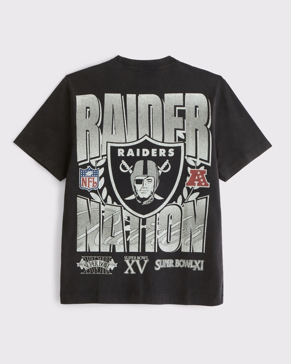 Men's Las Vegas Raiders Graphic Tee | Men's Tops | Abercrombie.com