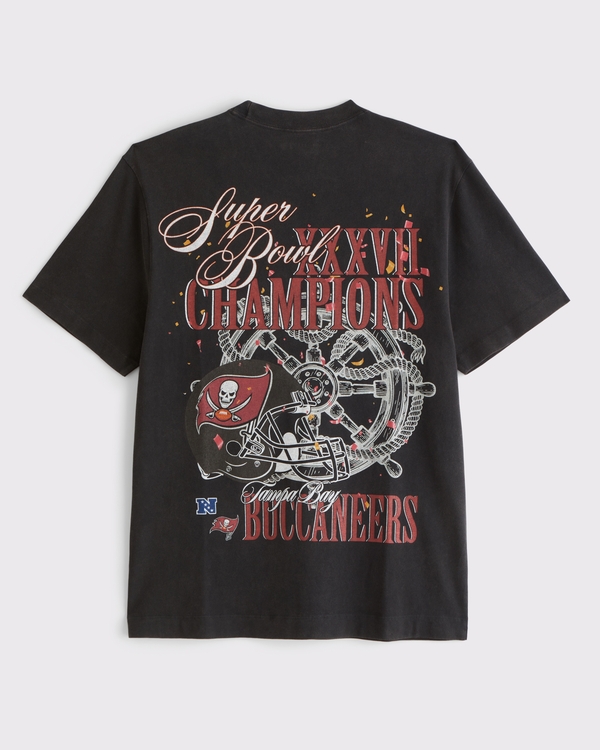 Tampa Bay Buccaneers Graphic Tee, Black - Buccaneers view 1
