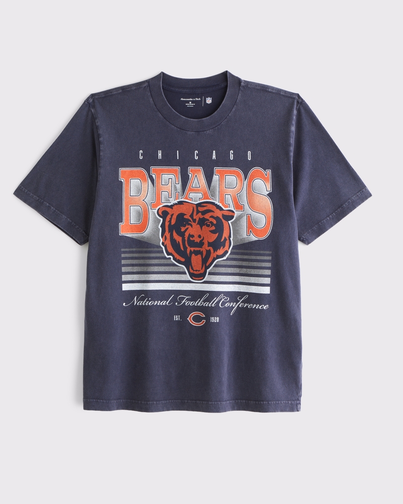 Chicago Bears Vintage-Inspired Graphic Tee